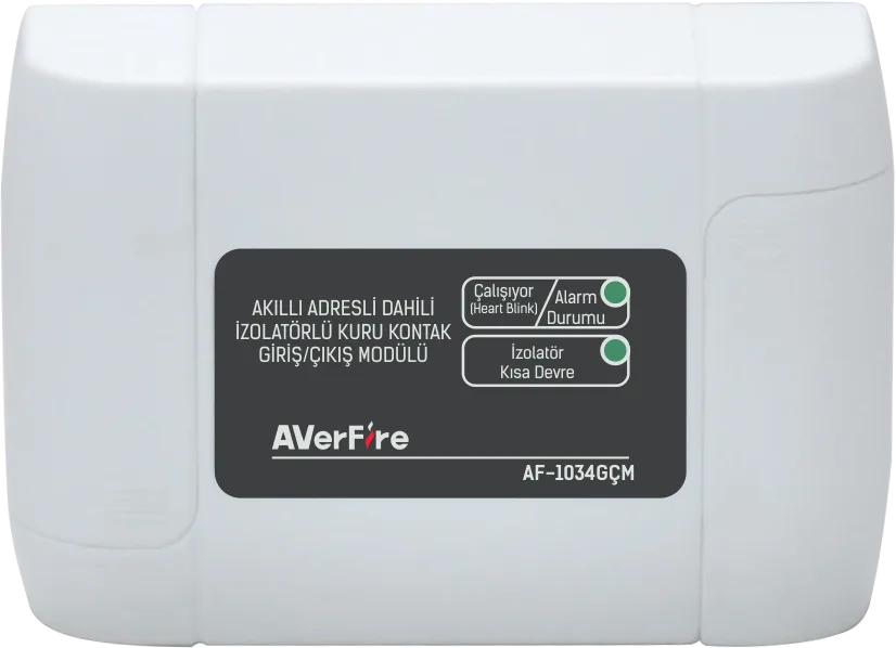 averfire-input-output-modul Averfire Adresli Giriş-Çıkış Modülü - Görsel 1